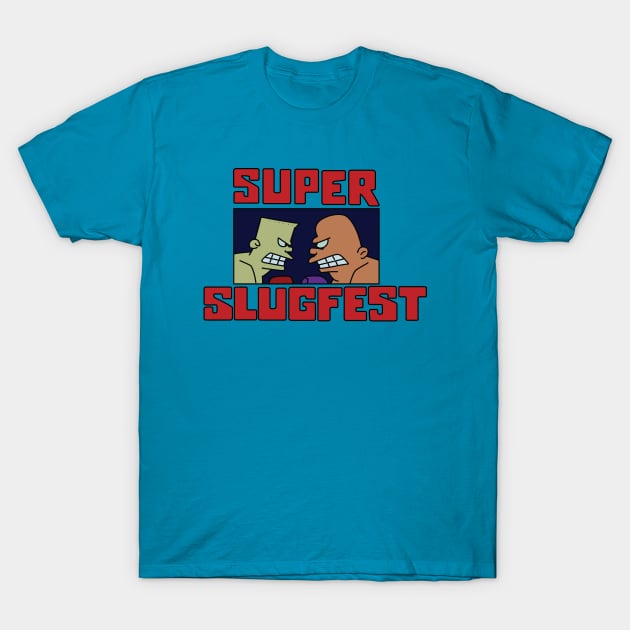 Super Slugfest T-Shirt by saintpetty